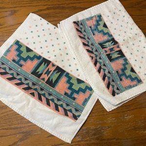2 Southwest hand towels. Been in storage. Never used. Smoke free home